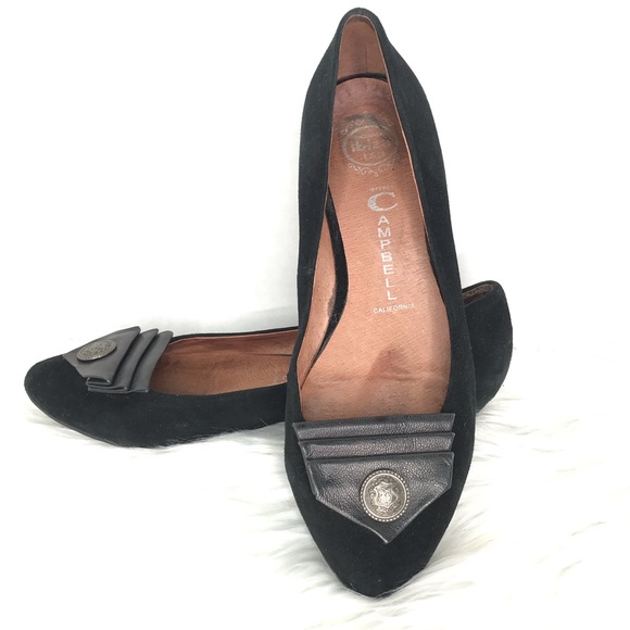 Jeffrey Campbell Shoes - Jeffrey Campbell Black Suede Reagle Pointed Toe